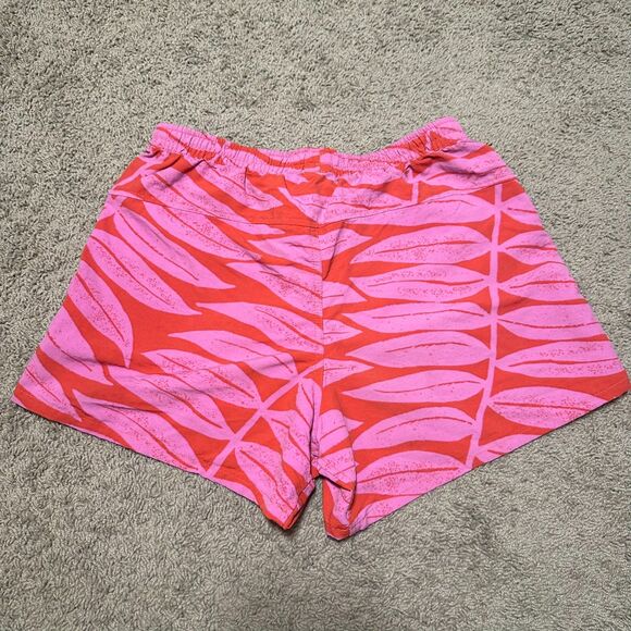Patagonia Women's Pink Eucalyptus Fronds Pattern Baggies Shorts, Small - Picture 7 of 8